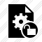 File Settings Unlock Icon