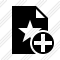 File Star Add Icon