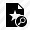 File Star Search Icon