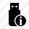 Flash Drive Information Icon