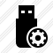 Flash Drive Settings Icon