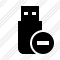 Flash Drive Stop Icon