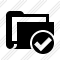 Folder Documents Ok Icon