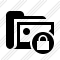 Folder Gallery Lock Icon