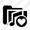 Folder Music Favorites Icon