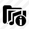 Folder Music Information Icon