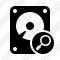 Hard Drive Search Icon