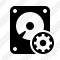 Hard Drive Settings Icon