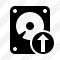 Hard Drive Upload Icon