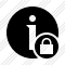 Information Lock Icon