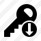 Key Download Icon