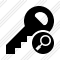 Key Search Icon