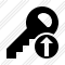 Key Upload Icon