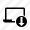 Laptop Download Icon
