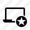 Laptop Star Icon