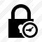 Lock Clock Icon