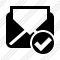 Mail Read Ok Icon