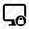 Monitor Lock Icon