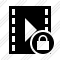 Movie Lock Icon