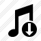 Music Download Icon