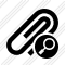 Paperclip Search Icon