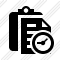 Paste Clock Icon