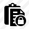 Paste Lock Icon