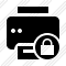 Print Lock Icon