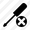 Screwdriver Cancel Icon