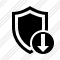 Shield Download Icon