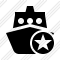 Ship 2 Star Icon