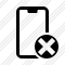 Smartphone 2 Cancel Icon