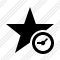 Star Clock Icon