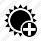 Sun Add Icon