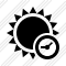 Sun Clock Icon