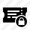 Ticket Lock Icon