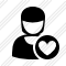 User Woman Favorites Icon