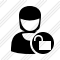 User Woman Unlock Icon