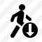 Walking Download Icon