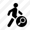 Walking Search Icon