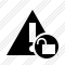 Warning Unlock Icon