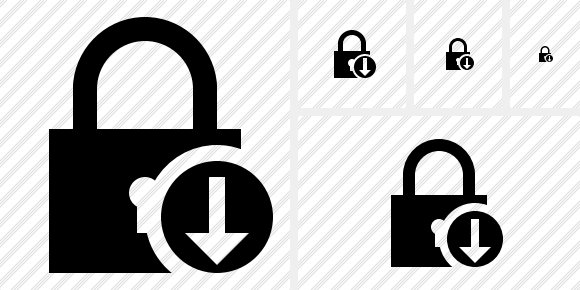 Lock Download Icon