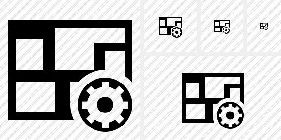 Icone Map Settings