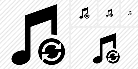 Music Refresh Icon