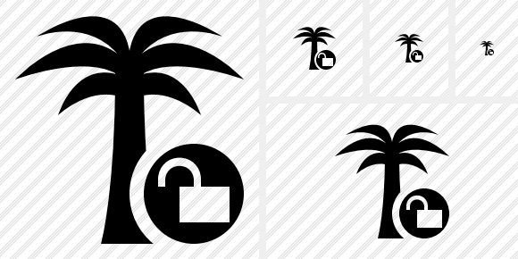 Palmtree Unlock Icon