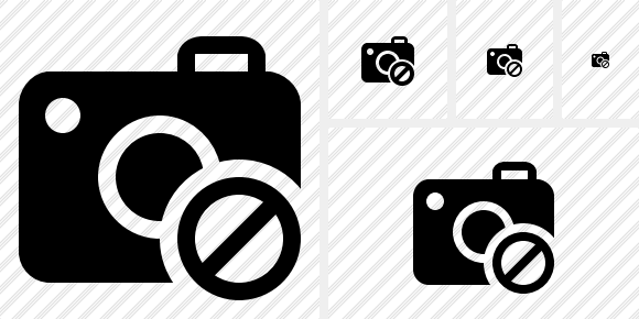 Photocamera Block Icon