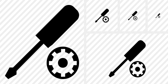 Screwdriver Settings Icon