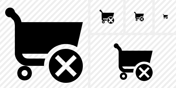 Shopping Cancel Icon