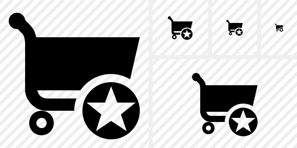 Shopping Star Icon