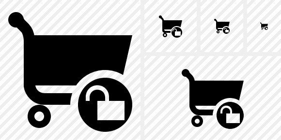 Shopping Unlock Icon